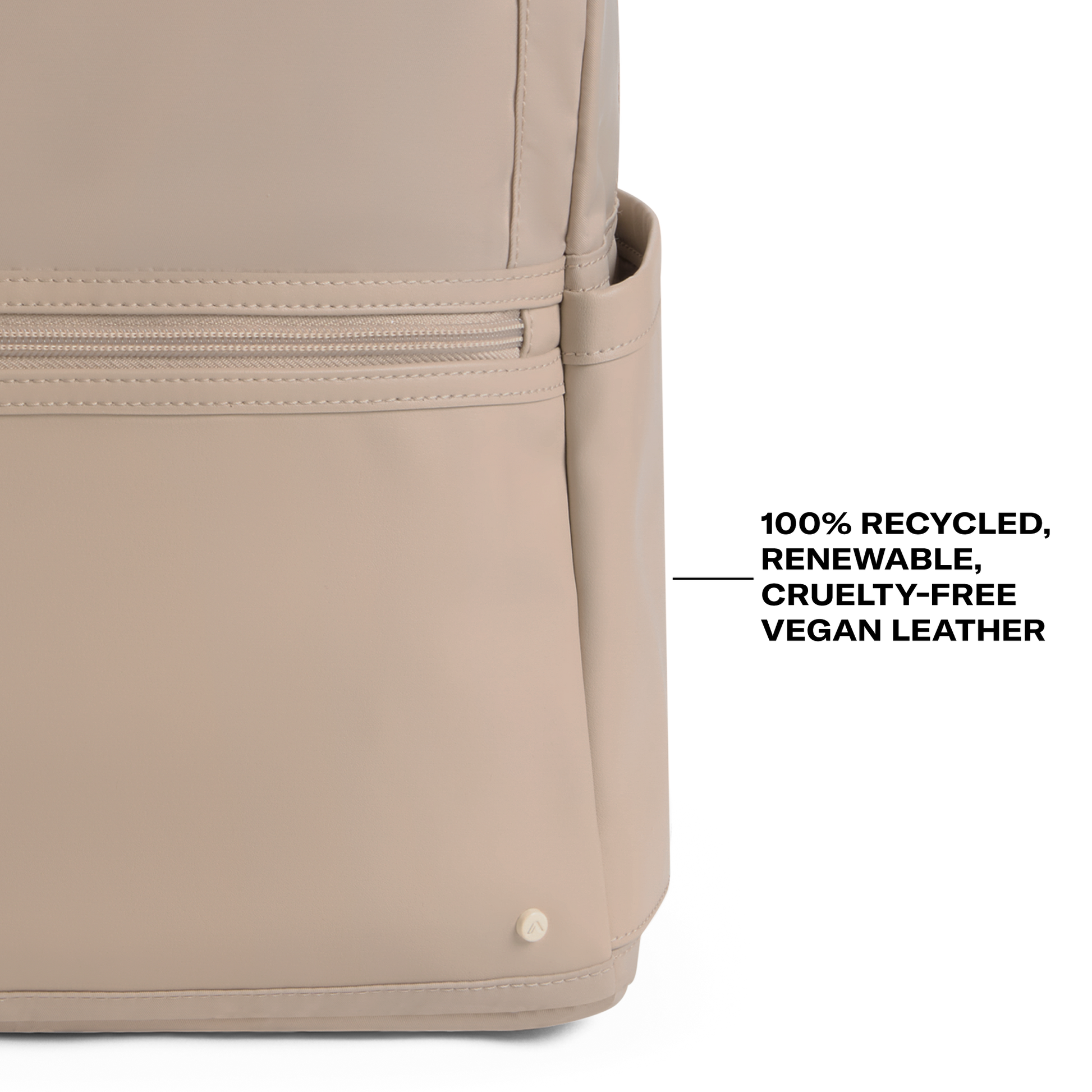 Evans Double Pocket Backpack Sand